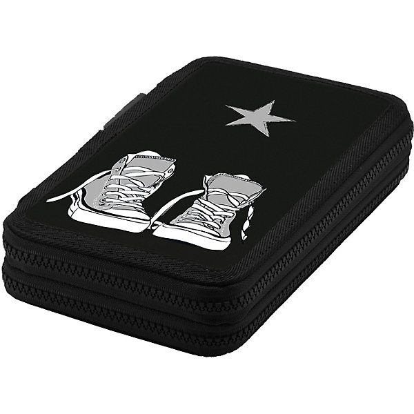 

Пенал на молнии Bruno Visconti Кеды серые, Разноцветный, Пенал на молнии Bruno Visconti Кеды серые