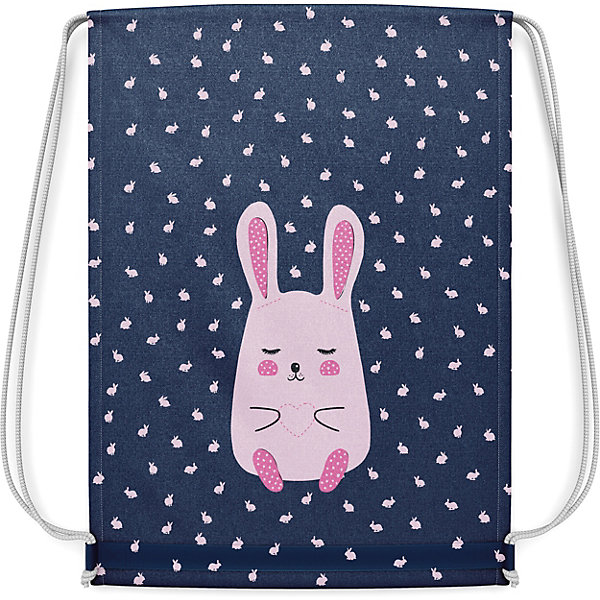 

Мешок для обуви Bruno Visconti Кролик с сердечком, Синий, Мешок для обуви Bruno Visconti Кролик с сердечком