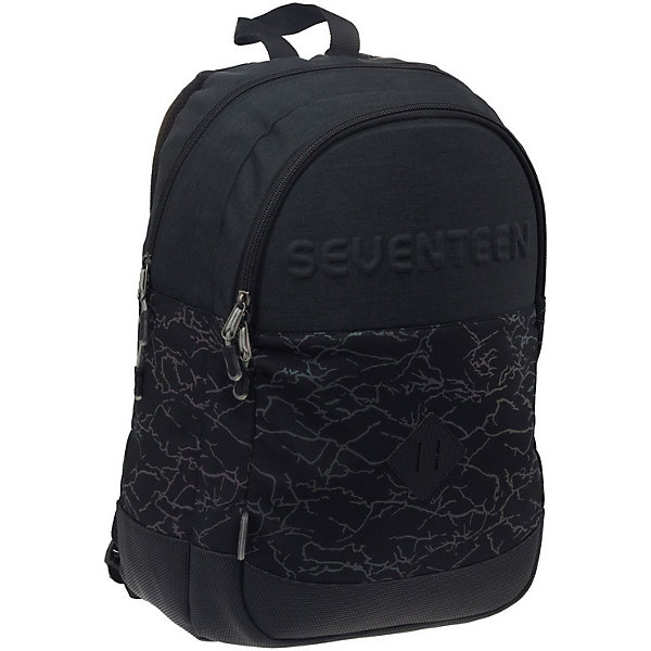 

Рюкзак Seventeen, 43х30х17 см, Черный джинсовый, Рюкзак Seventeen, 43х30х17 см