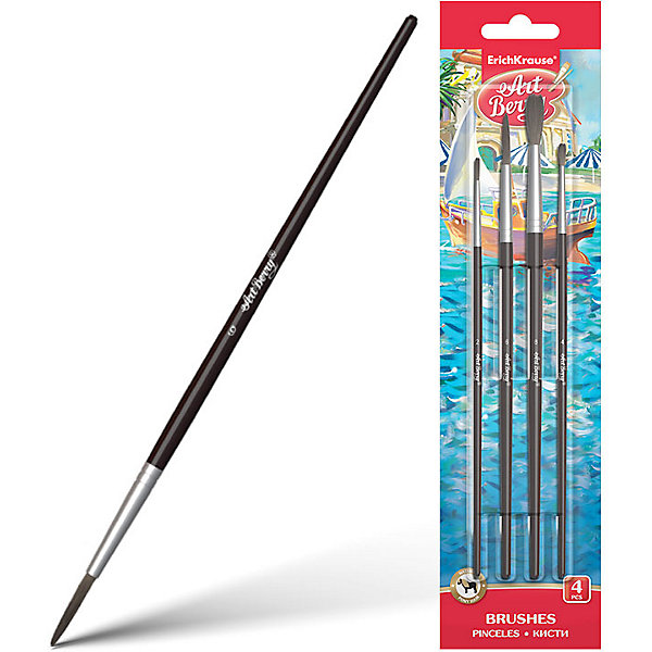 

Кисти пони Erich Krause Art Berry, 4 шт, Разноцветный, Кисти пони Erich Krause Art Berry, 4 шт