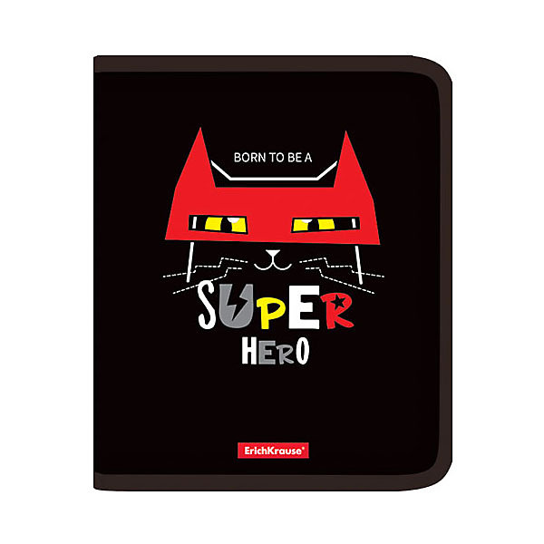

Папка для тетрадей на молнии Erich Krause Super Hero, Разноцветный, Папка для тетрадей на молнии Erich Krause Super Hero