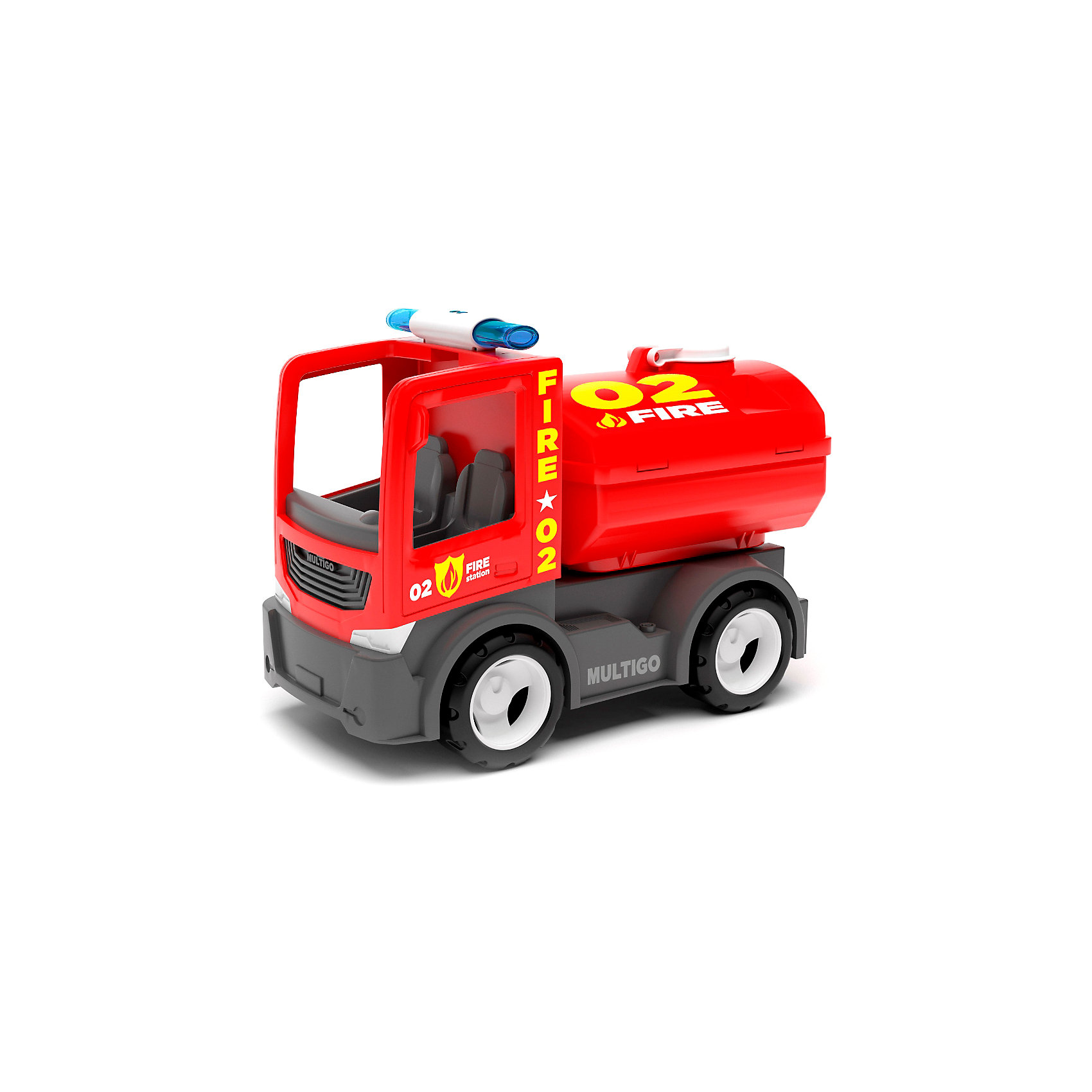 Машинка Пожарный автомобиль с цистерной, 22 см EFKO 14895443