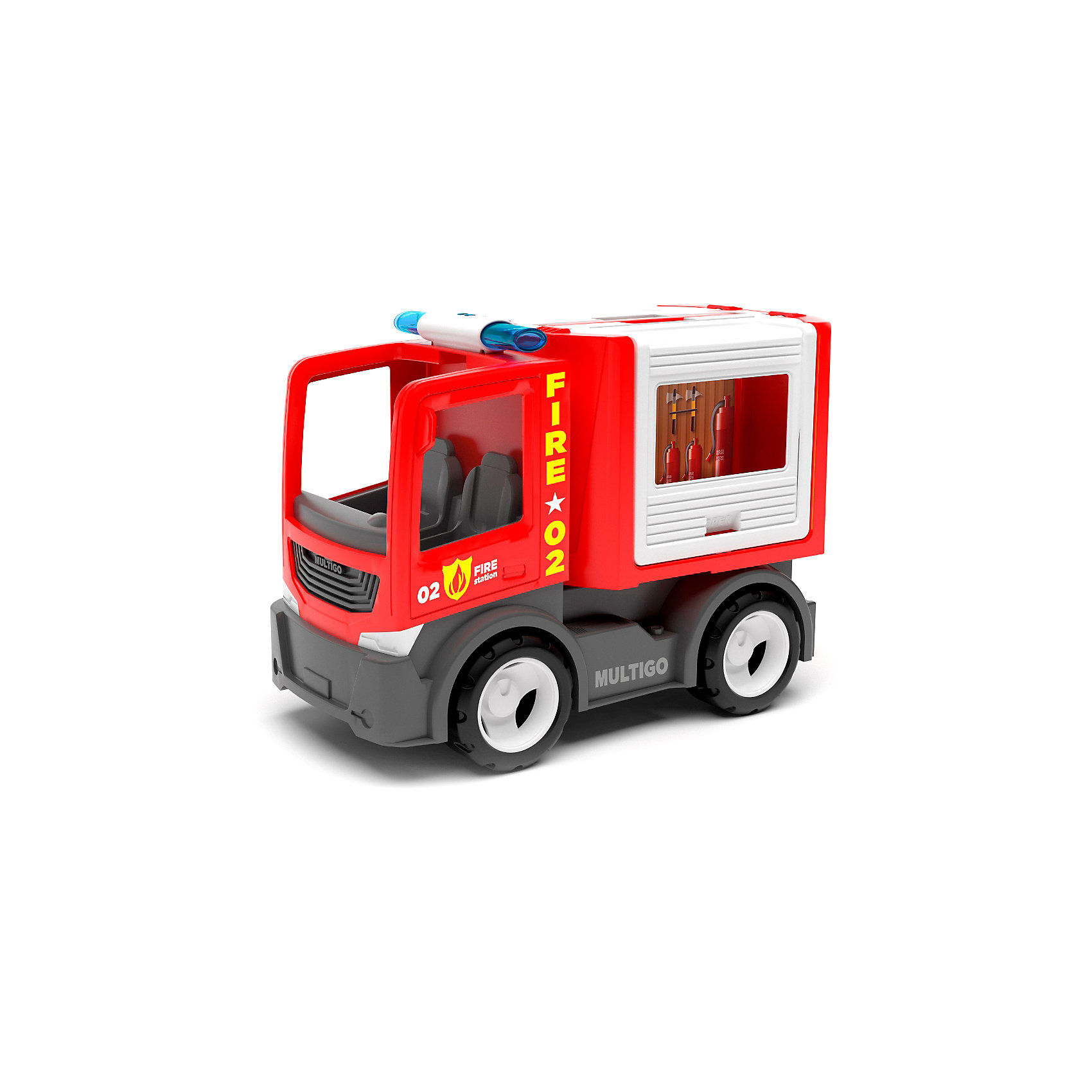 Машинка Пожарный автомобиль для команды, 22 см EFKO 14895513
