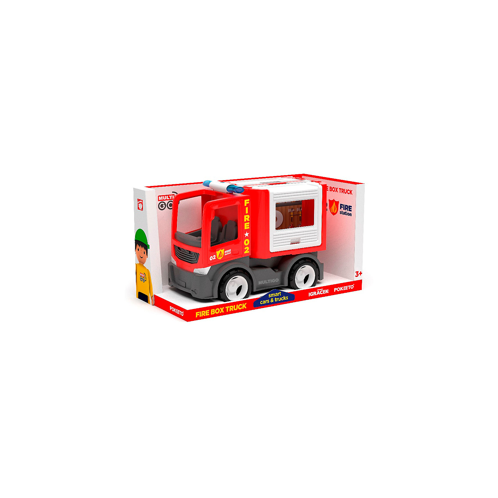 Машинка Пожарный автомобиль для команды, 22 см EFKO 14895513
