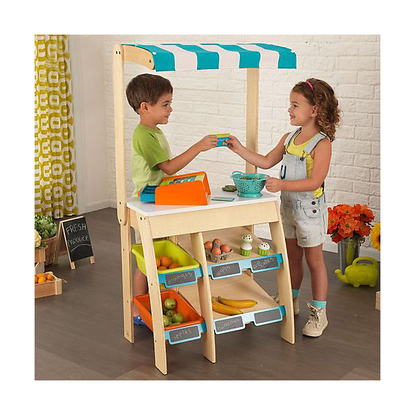 

Игровой набор KidKraft "Бакалея", с кассовым аппаратом, Разноцветный, Игровой набор KidKraft "Бакалея", с кассовым аппаратом