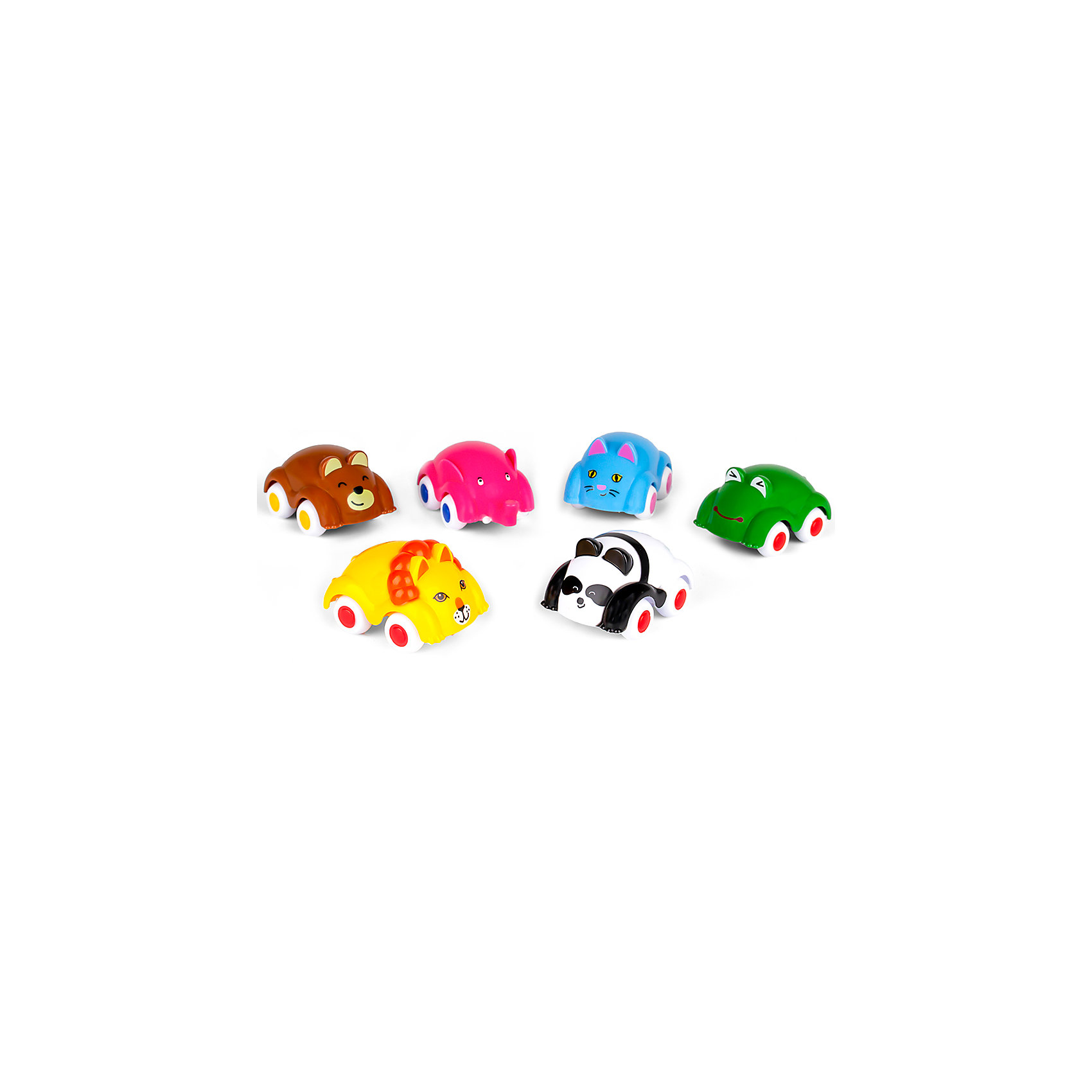 Игровой набор Машинки-животные, 6 шт Viking Toys 14907396