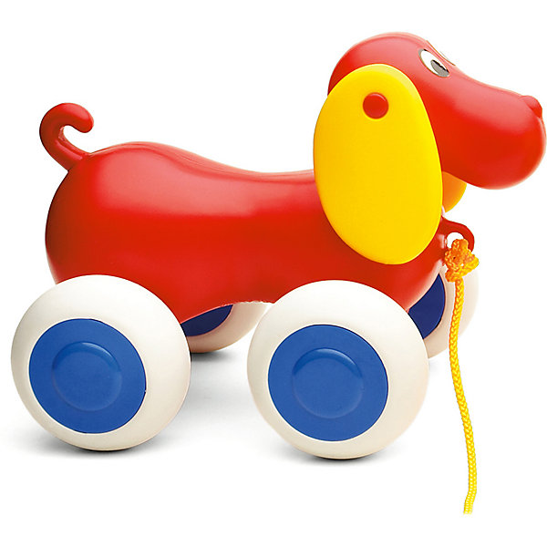 

Игрушка-каталка Viking Toys Собачка, Красный, Игрушка-каталка Viking Toys Собачка