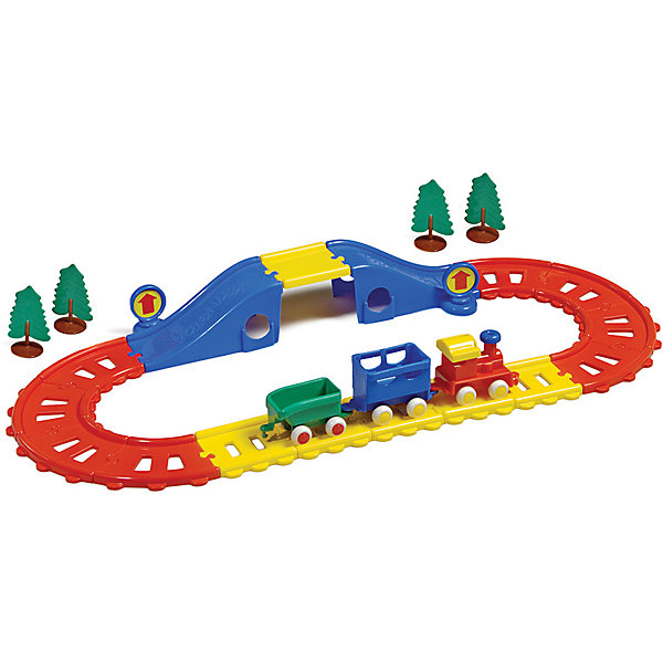 

Игровой набор Viking Toys City Железная дорога, 21 элемент