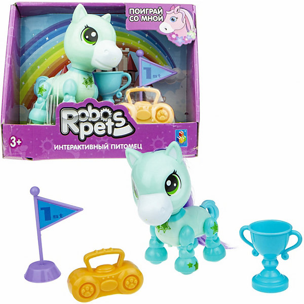 

Игрушка 1Toy "Игровой пони", звук, Зеленый, Игрушка 1Toy "Игровой пони", звук