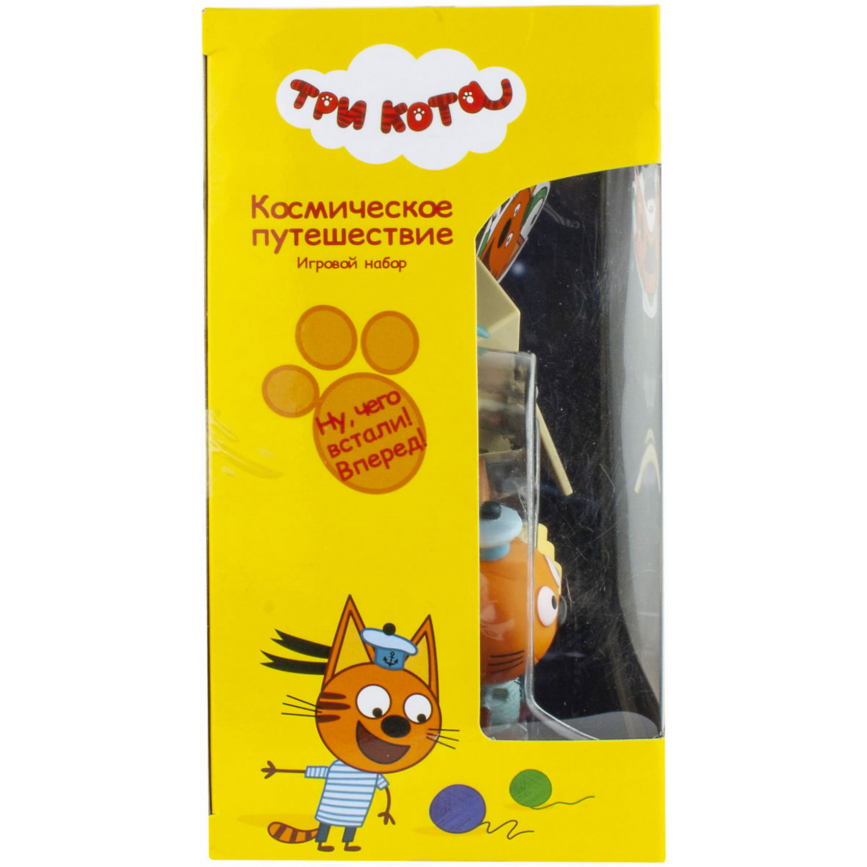 Игровой набор "Три кота: космическое путешествие" 1Toy 14932756