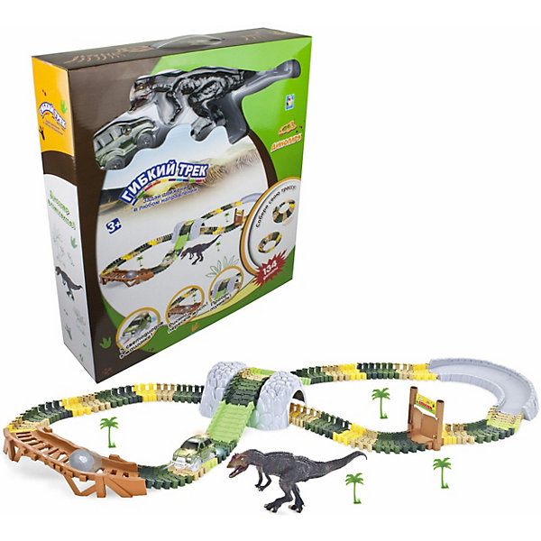 

Игровой набор 1Toy "Гибкий трек: динопарк, Игровой набор 1Toy "Гибкий трек: динопарк"