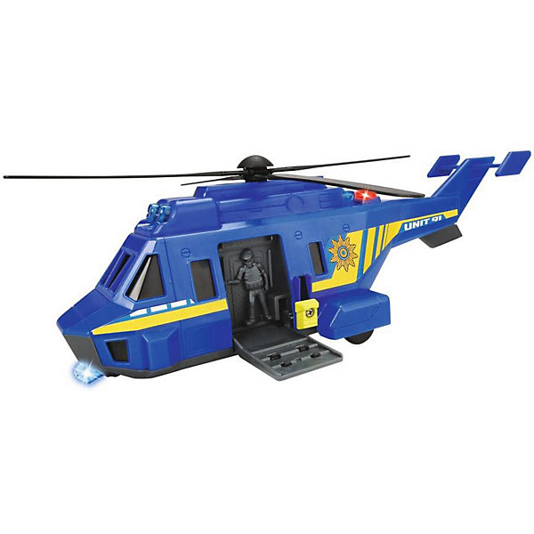 фото Полицеский вертолет dickie toys, 26 см, свет и звук