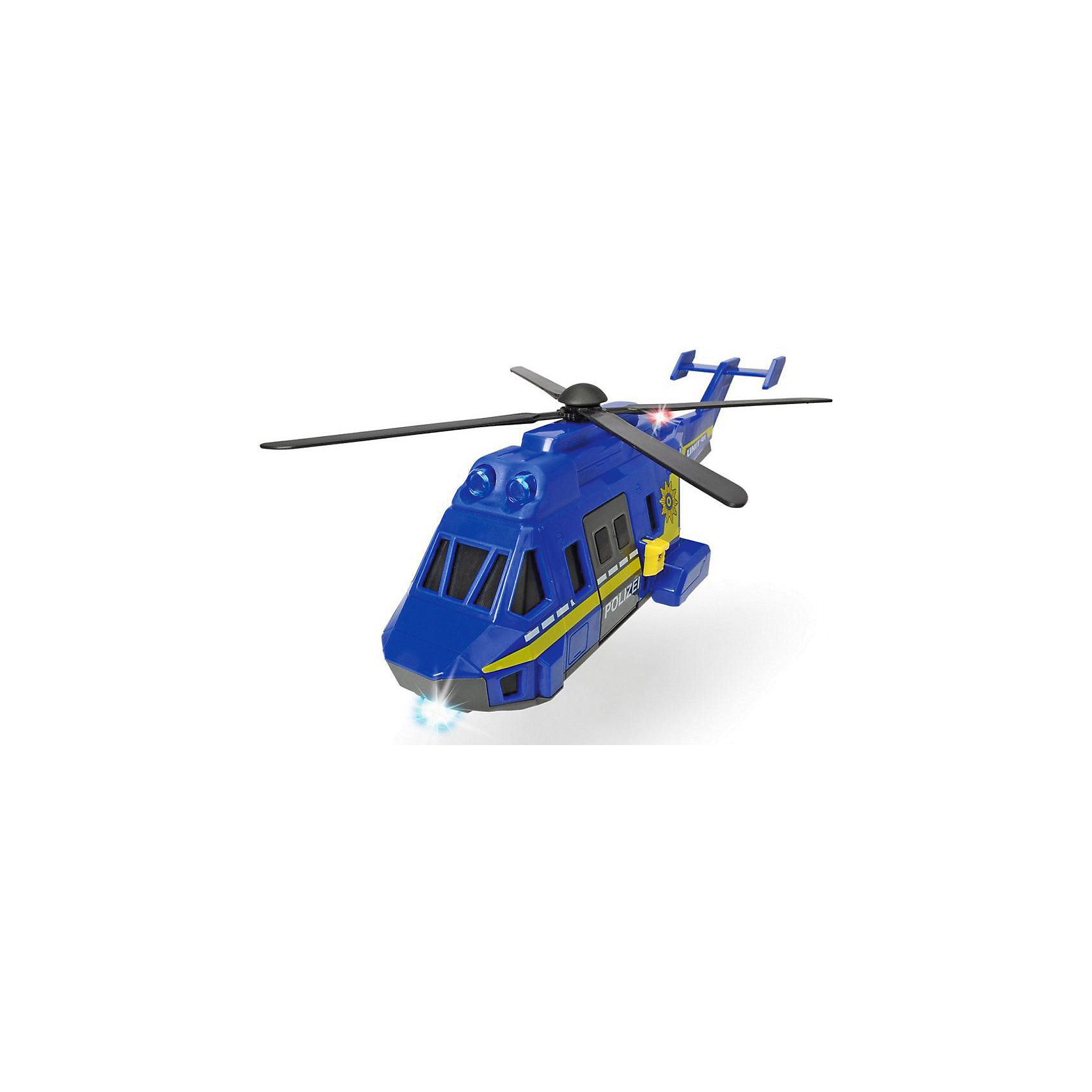 фото Полицеский вертолет dickie toys, 26 см, свет и звук