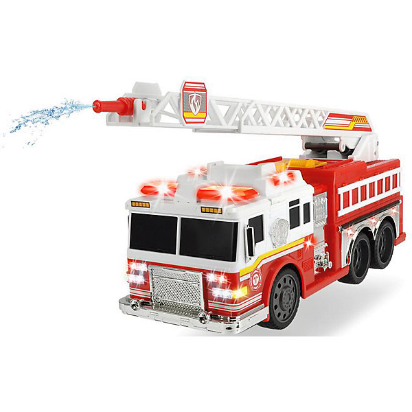 фото Пожарная машинка dickie toys, свет и звук, водяной насос