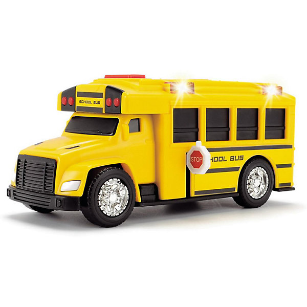 

Школьный автобус Dickie Toys, 15 см, свет и звук, Желтый, Школьный автобус Dickie Toys, 15 см, свет и звук