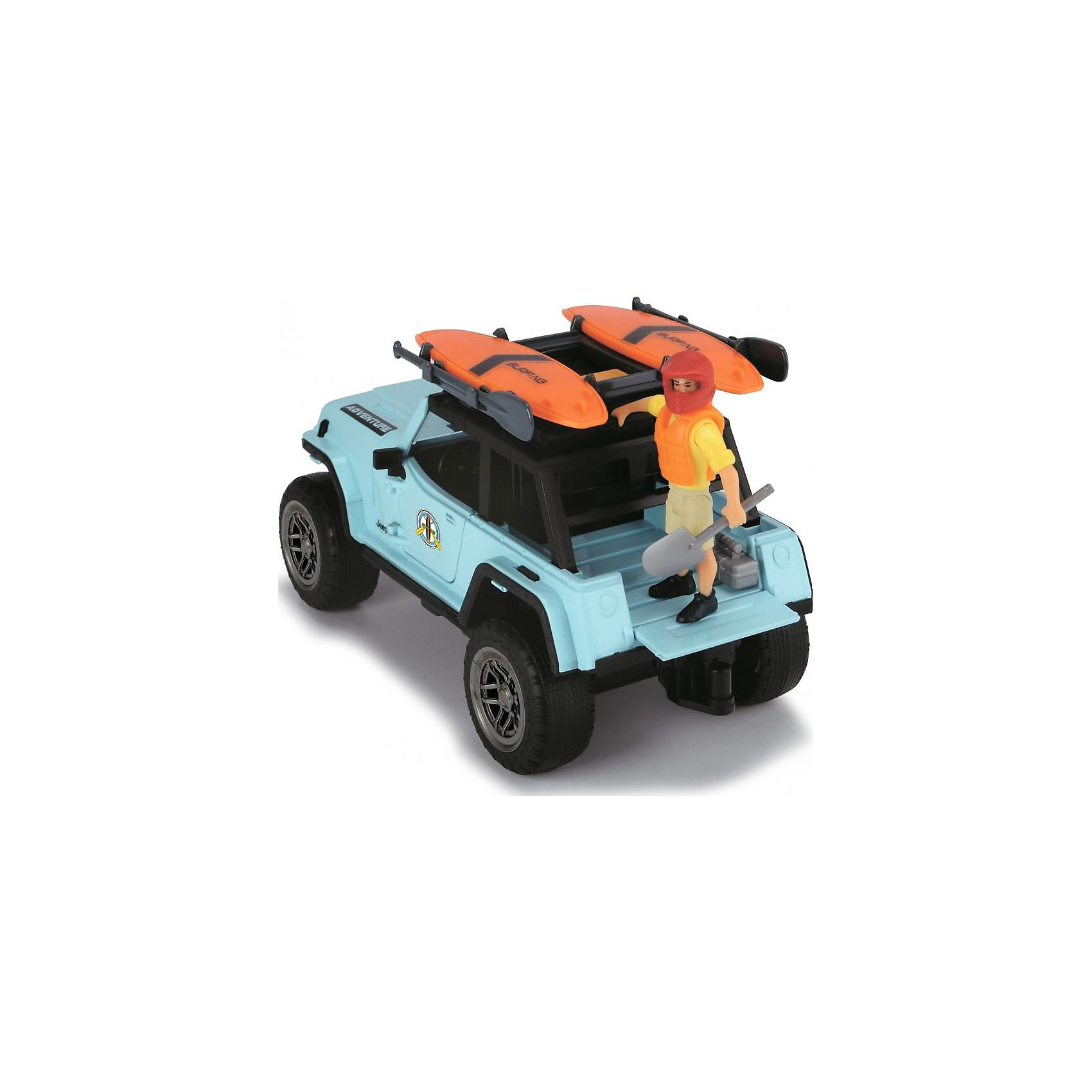 фото Игровой набор серфера dickie toys jeepster commando playlife, 22 см