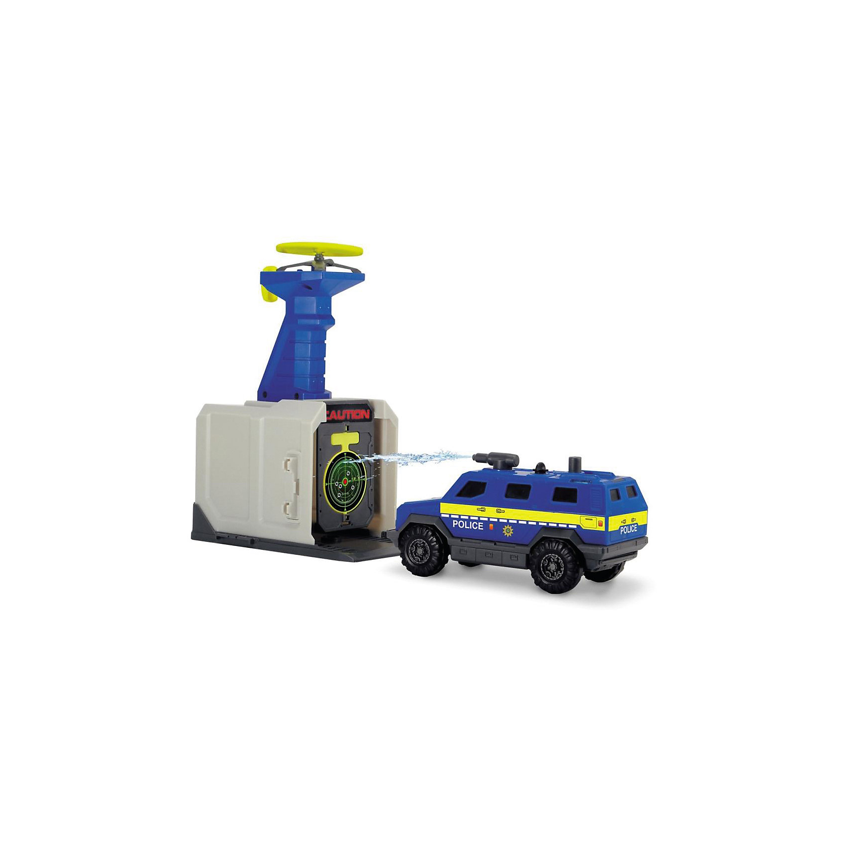 Игровой набор "Полицейская станция и 3 машинки", свет и звук Dickie Toys 14935438
