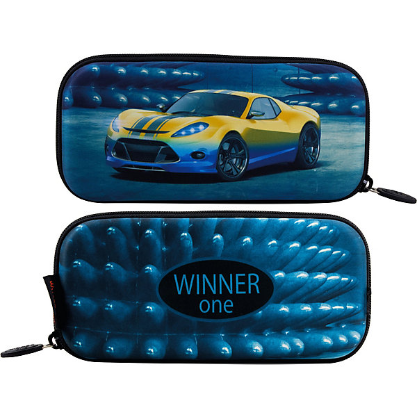 

Пенал жесткий Winner One P-218, Серый, Пенал жесткий Winner One P-218