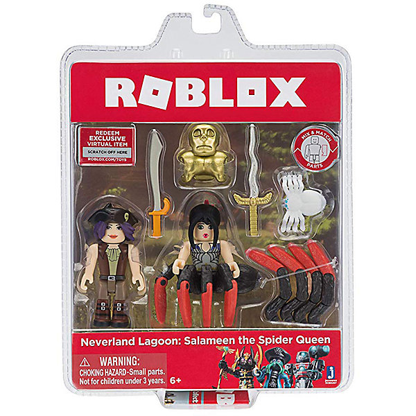 

Набор фигурок Jazwares Roblox Лагуна Неверленд: Саламейн Королева пауков