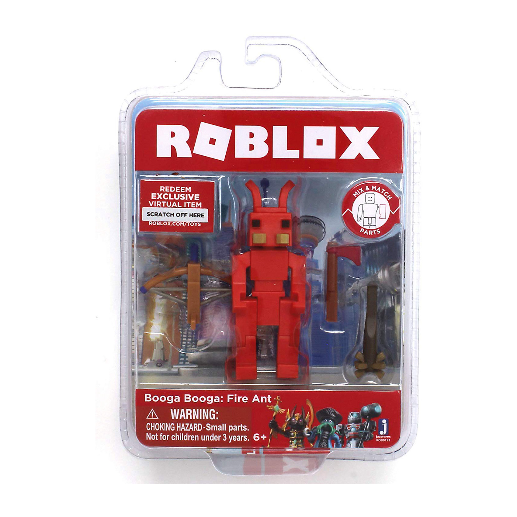 фото Игровая фигурка jazwares roblox бога бога: огненный муравей