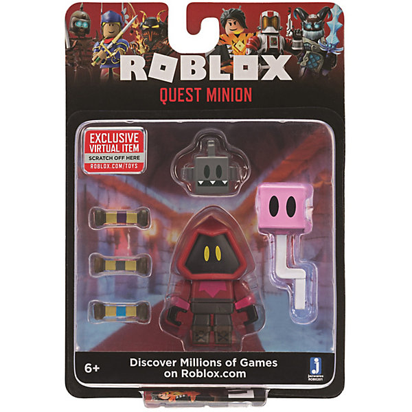 фото Игровая фигурка jazwares roblox мастер подземелий: квест миньон