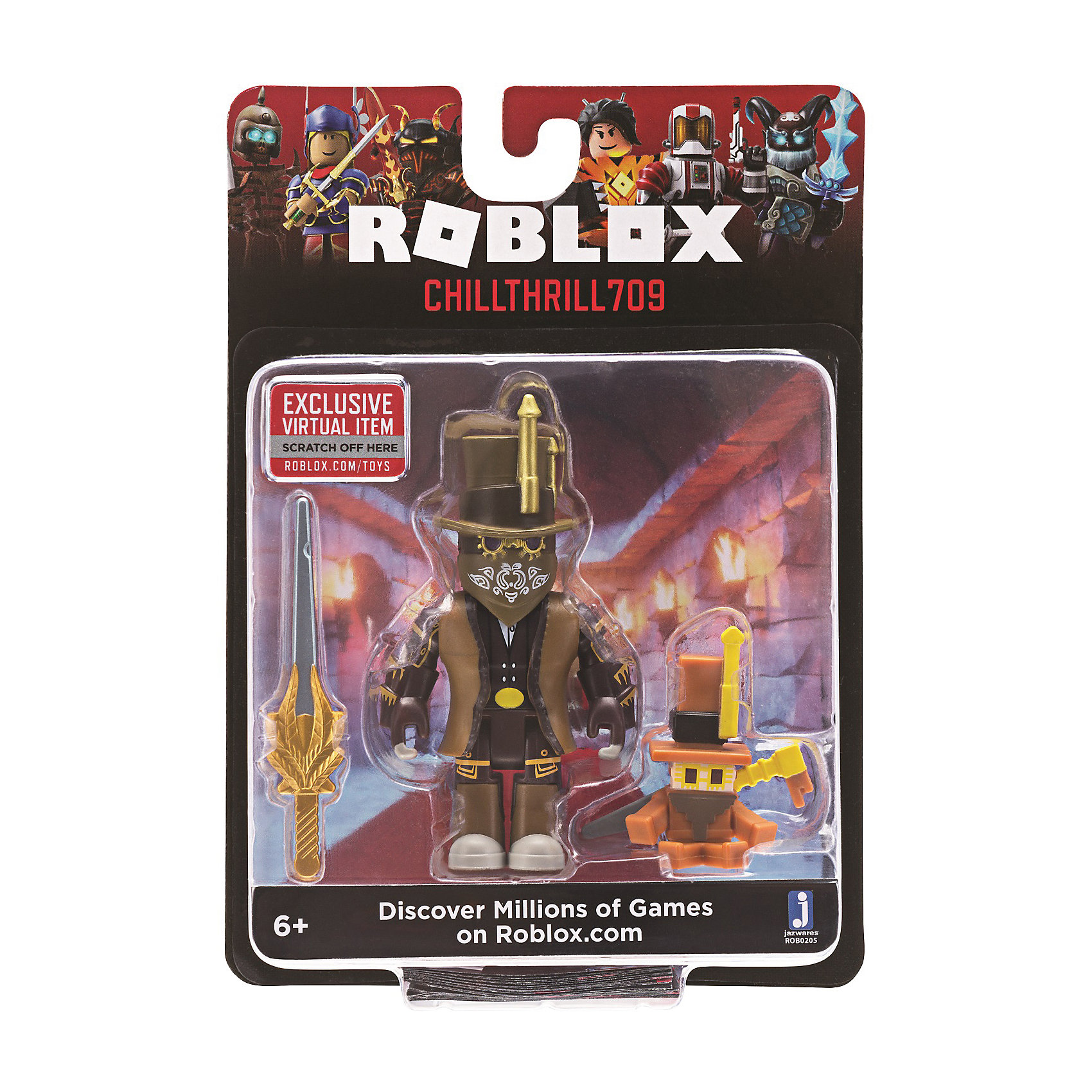 фото Игровая фигурка jazwares roblox чиллтрилл 709