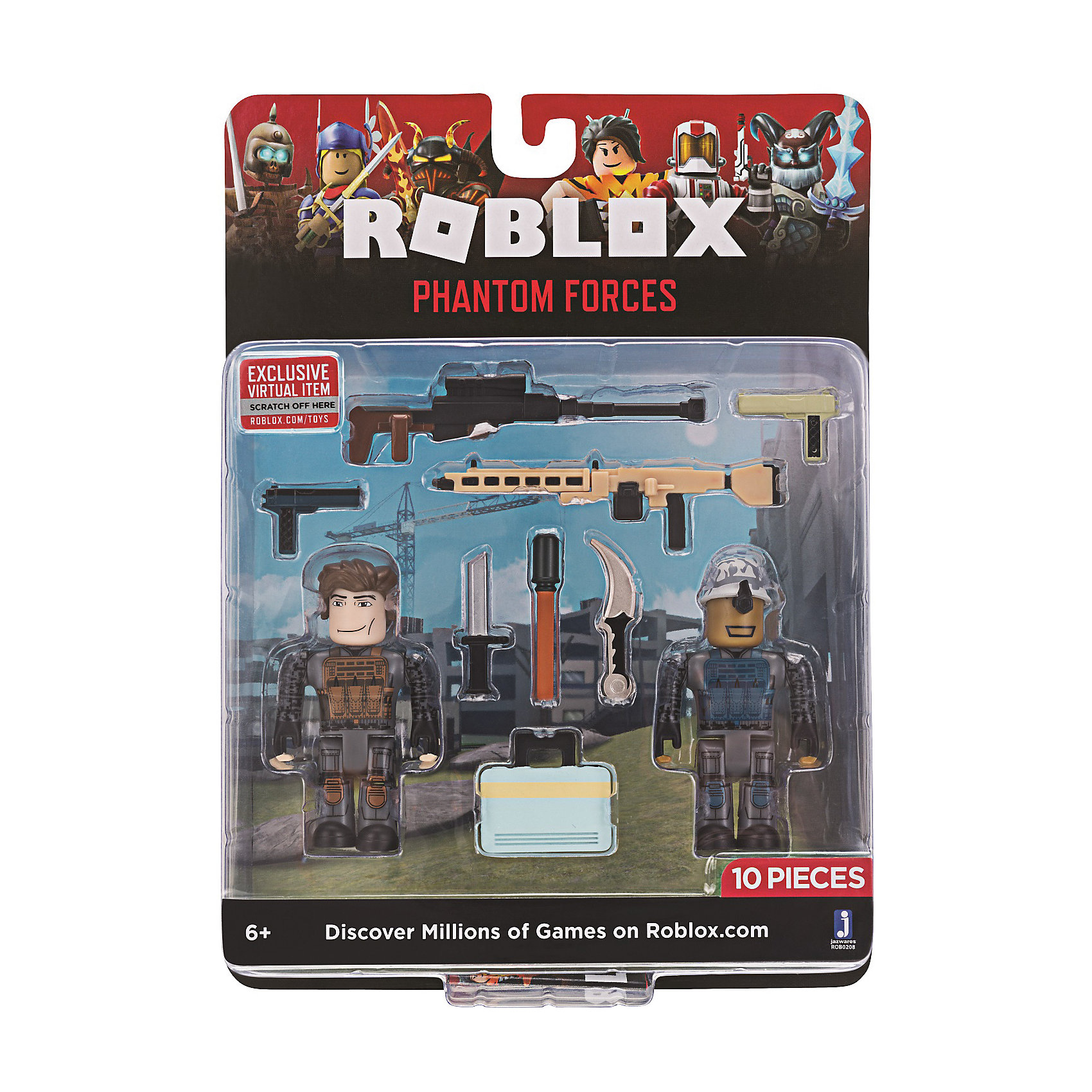 фото Набор фигурок jazwares roblox призрачные силы