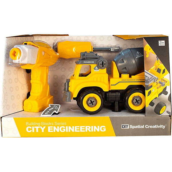 

Конструктор QunXing Toys Строительная техника