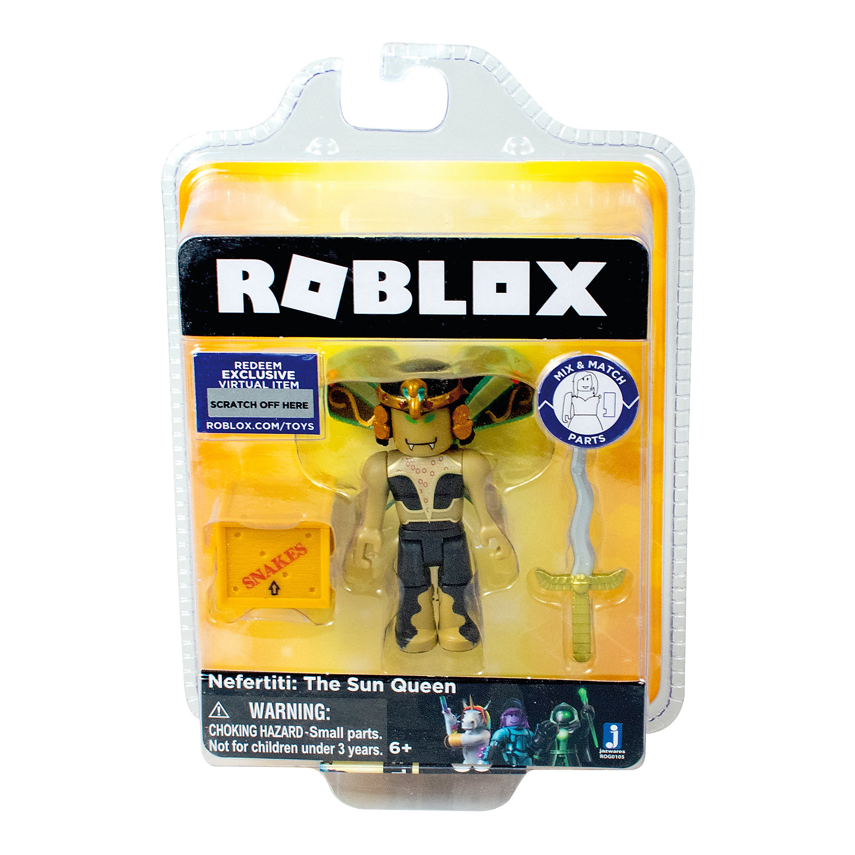 фото Игровая фигурка jazwares roblox нефертити: королева солнца