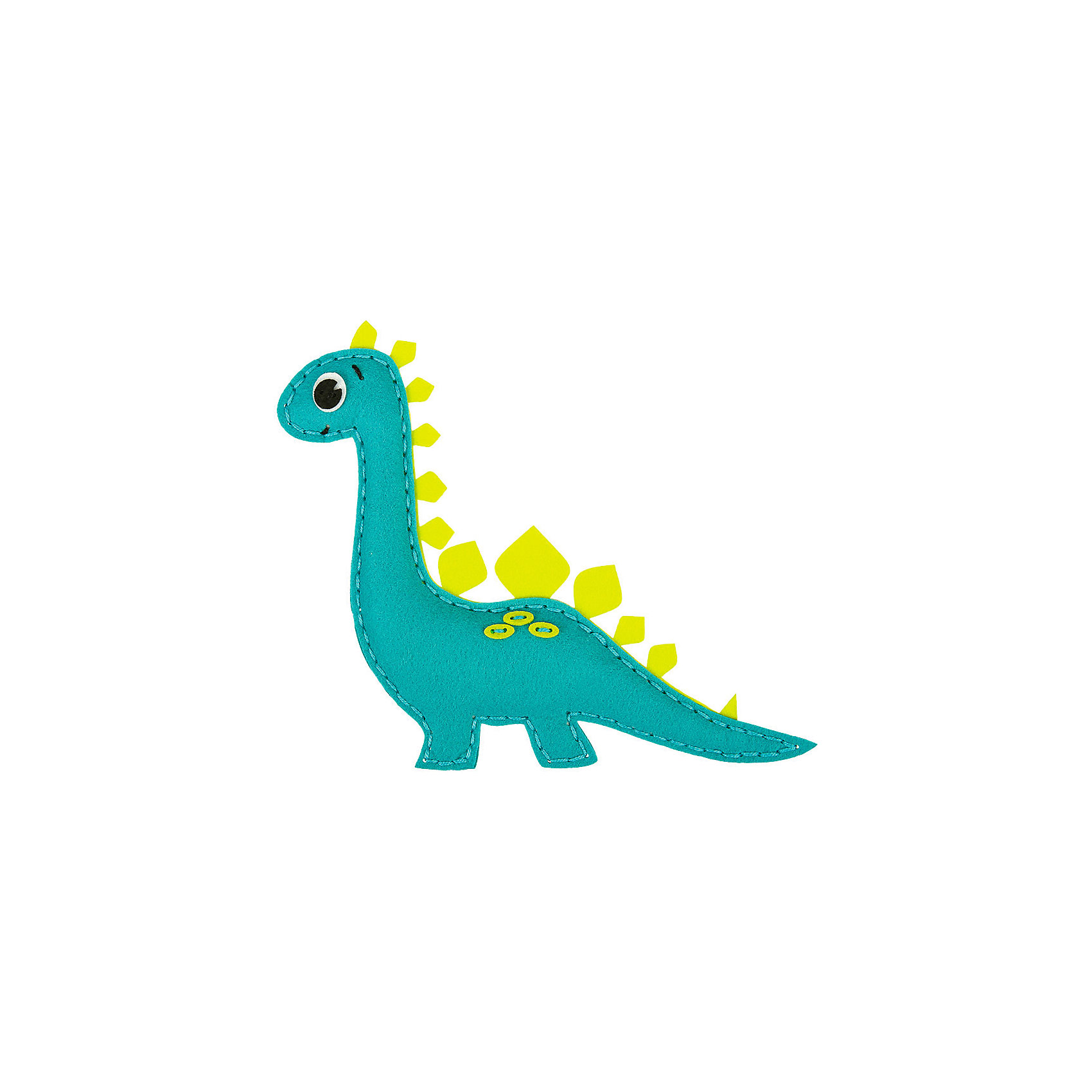фото Набор для изготовления игрушки miadolla динозаврик 17х19 см