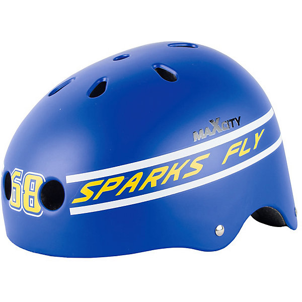 фото Защитный шлем maxcity roller stike, размер 56-58