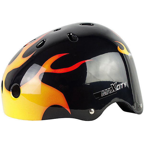 Защитный шлем Graffity Flame, размер 50-52 MaxCity 14939685