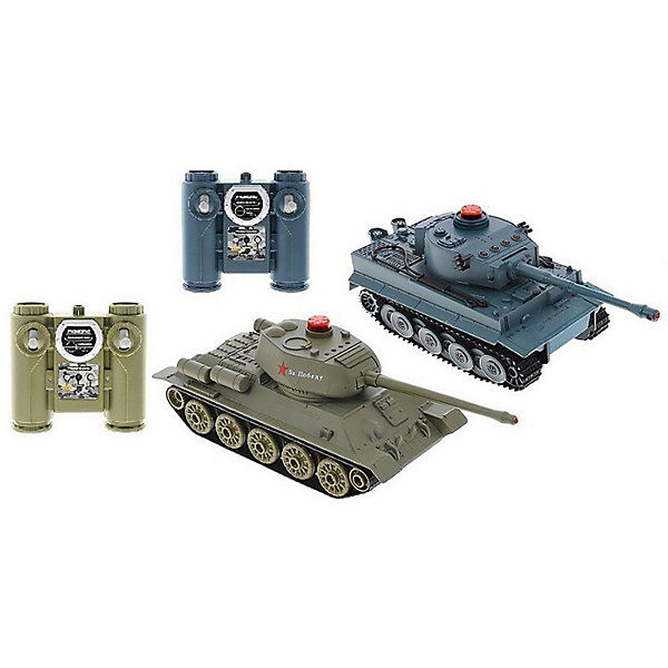 

Радиоуправляемый танковый бой HuanQi Tiger vs T34 , 1:32