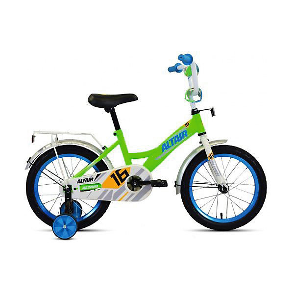 

Двухколёсный велосипед ALTAIR Kids, 14 дюймов, Синий/зеленый, Двухколёсный велосипед ALTAIR Kids, 14 дюймов