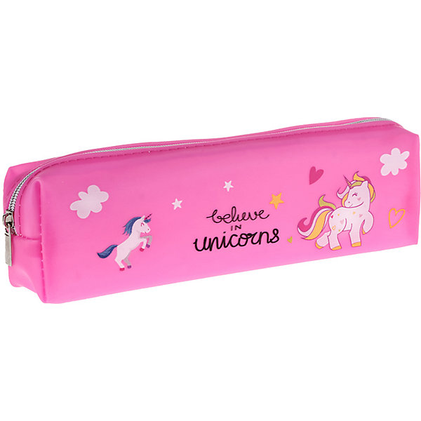 

Пенал-косметичка ArtSpace Believe in Unicorns, Розовый, Пенал-косметичка ArtSpace Believe in Unicorns