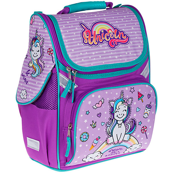 

Ранец ArtSpace Junior Dream Unicorn, Лиловый, Ранец ArtSpace Junior Dream Unicorn