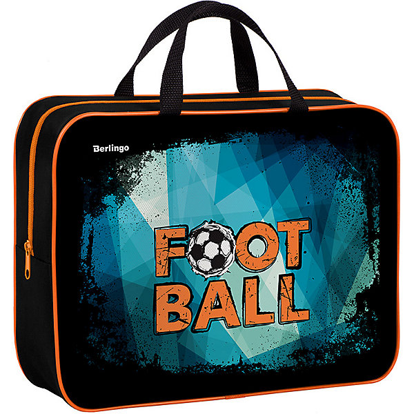 

Папка-сумка Berlingo Football, А4, Разноцветный, Папка-сумка Berlingo Football, А4
