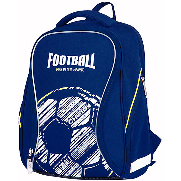 

Ранец Berlingo Nova Football, Синий, Ранец Berlingo Nova Football