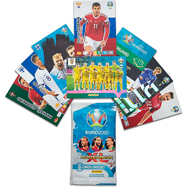 Карточки EURO 2020, 1 пакетик PANINI 14964836