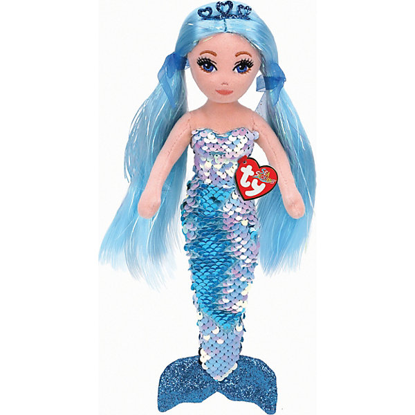 

Мягкая игрушка TY Русалка Индиго, 35 см, Синий, Мягкая игрушка TY Русалка Индиго, 35 см