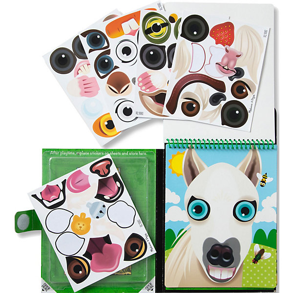 

Набор стикеров Melissa & Doug Создай мордочку. Домашние животные