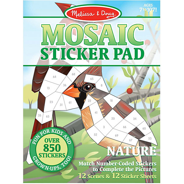 

Набор Melissa & Doug Мозаика-стикер Природа