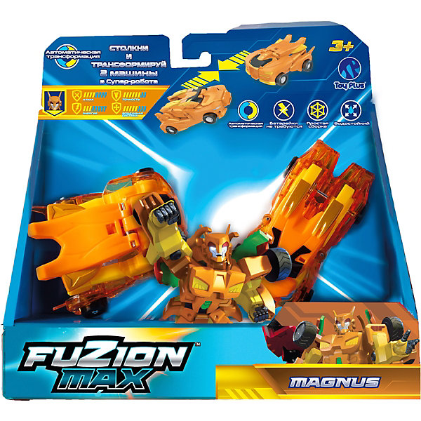 

Набор Toy Plus Fuzion Max Magnus, Желтый, Набор Toy Plus Fuzion Max Magnus