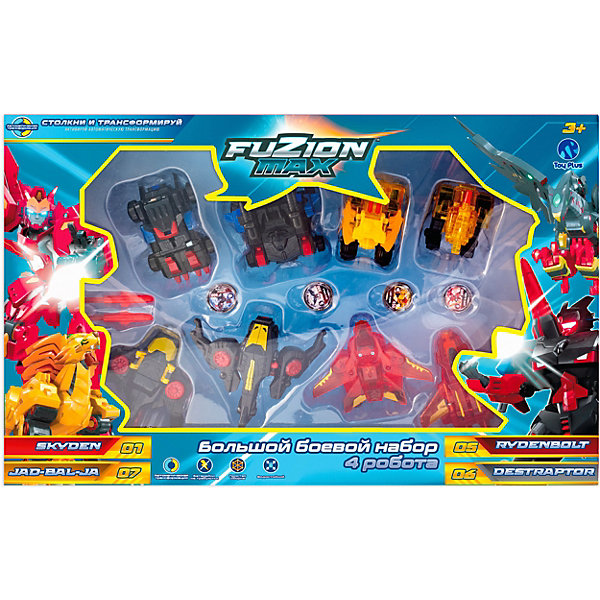 

Большой набор Toy Plus Fuzion Max, Разноцветный, Большой набор Toy Plus Fuzion Max