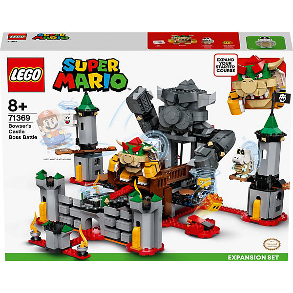 

Конструктор LEGO Super Mario Решающая битва в замке Боузера. Дополнительный набор 71369, 1010 элементов