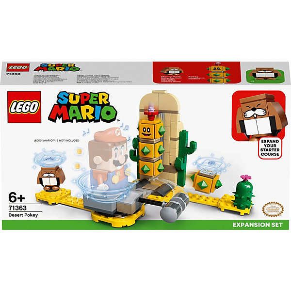 

Конструктор LEGO Super Mario Поки из пустыни. Дополнительный набор 71363, 180 элементов