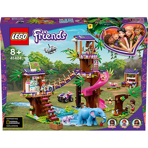 

Конструктор LEGO FRIENDS "Джунгли: штаб спасателей, Конструктор LEGO FRIENDS "Джунгли: штаб спасателей"