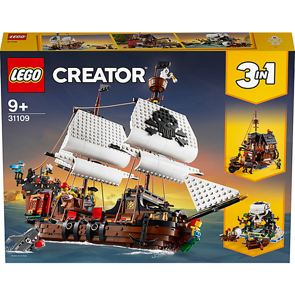 

Конструктор LEGO Creator 31109: Пиратский корабль