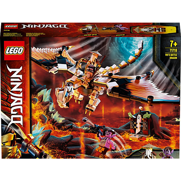 

Конструктор LEGO Ninjago 71718: Боевой дракон Мастера Ву