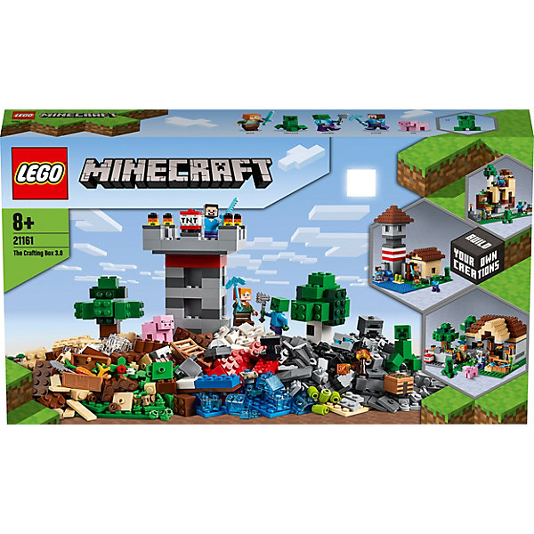

Конструктор LEGO Minecraft 21161: Набор для творчества 3.0